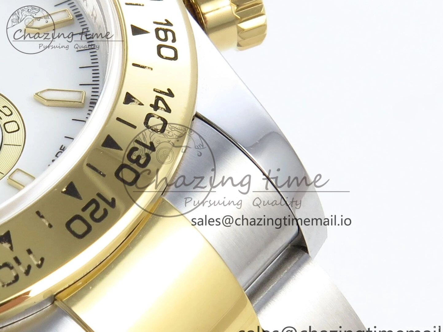 Good Copy Rolex Watches Best on Edition QF 721 V 1:1 Daytona AllSeason SH4131 YG SS Braclet White Dial 126503 1222